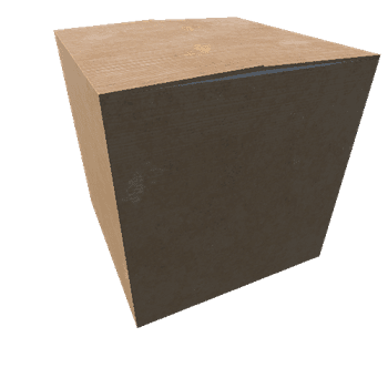 Box made of cardboard